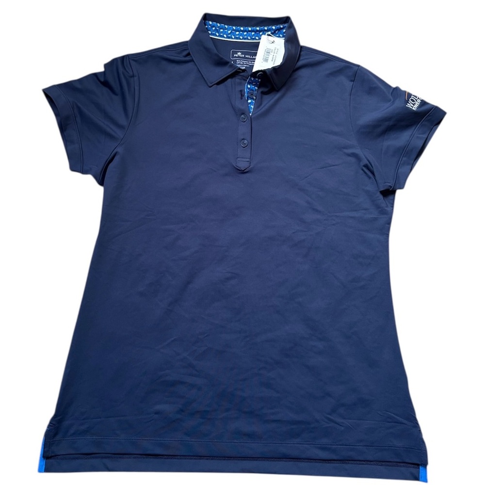 NWT Women's Peter Millar Sport Button Polo Size Large